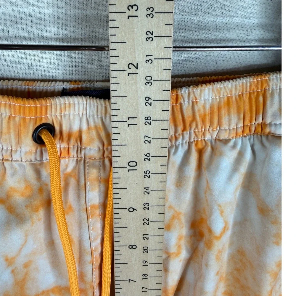 Psycho Bunny Hempstead Swim Trunks‎ size XS Orange/White